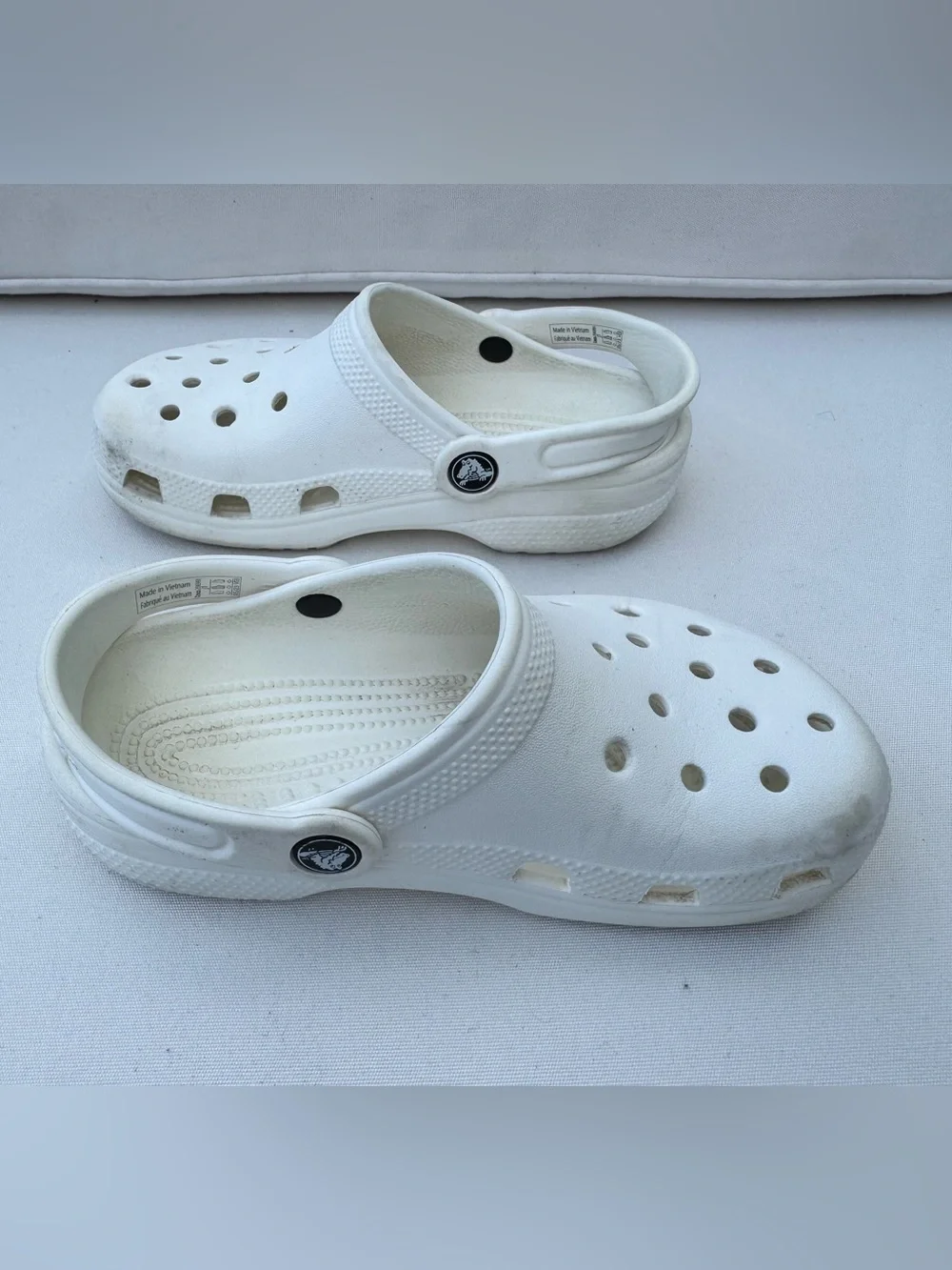 CROCS Kids Classic Clog in White